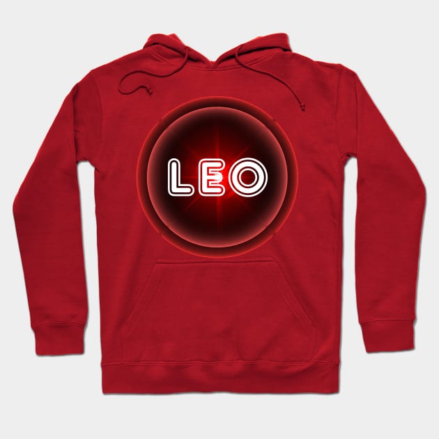 Leo | Astrology Fire Element Hoodie by MysticZodiac